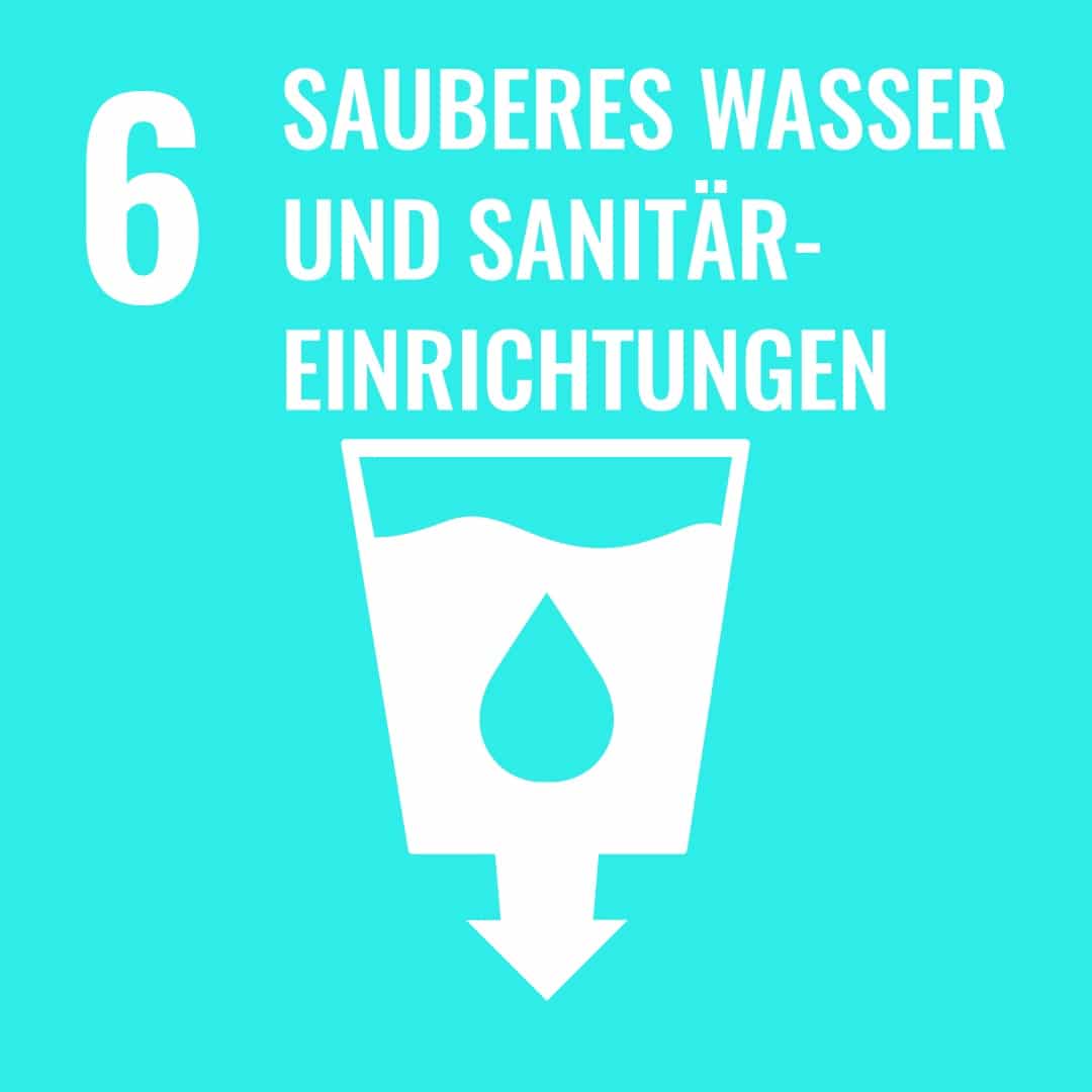 Ziel 6: Sauberes Wasser und Sanitäreinrichtungen