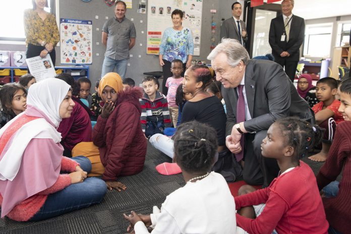 SG IN NZ guterres-youth