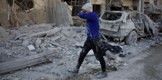 © UNOCHA/Ali Haj Suleiman Parts of northwestern Syria lie in ruins following nearly 14 years of conflict.