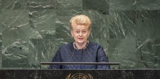 Reject passivity and embrace ‘responsibility for our future,’ Lithuania’s President tells UN Assembly