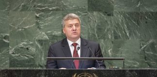 President of former Yugoslav Republic of Macedonia denounces move to change country’s name