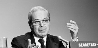 UN Scretary-General Javier Perez de Cuellar