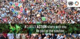 Citizens demonstrating for climate actionClimate Action