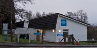 Coronavirus assessment pod in North Devon - NHS