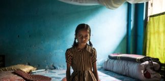 Portrait of a little girl | © Matilde Gattoni - Prints for India