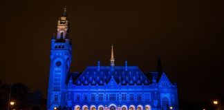 Peace Palace in the Hague, the Netherlands