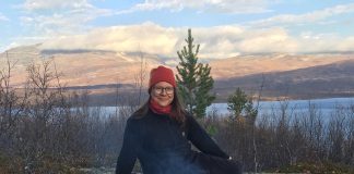 The Sámi: We are the natives of this country Elin Marakatt is Sami sitting in front of a fire