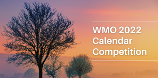 Winter sunset background | WMO calendar competition