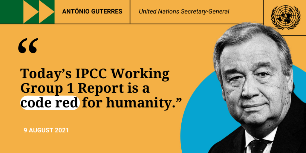 SG IPCC Report quote