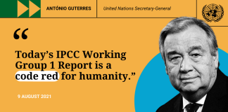 SG IPCC Report quote