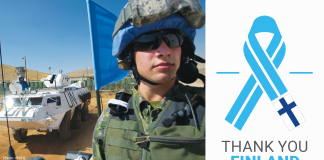 UN thanks Finland for its contribution to peacekeeping