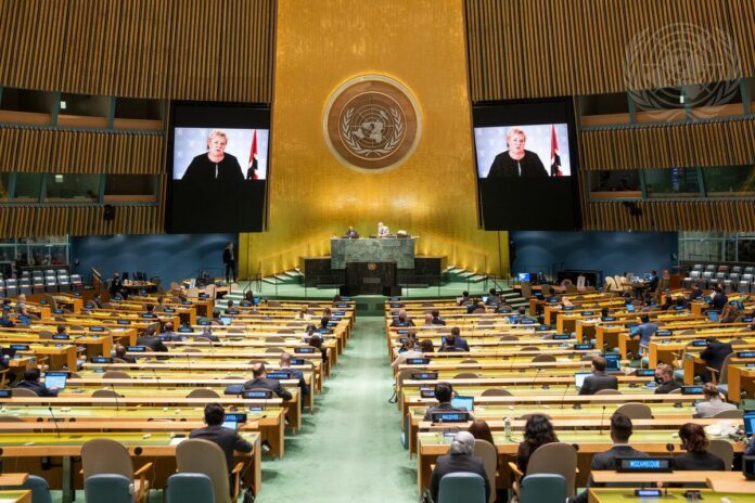 Prime Minister of Norway Addresses General Assembly Debate