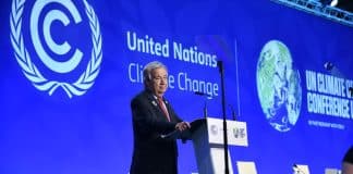 UN SG António Guterres at COP26