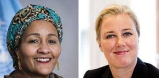 Amina J. Mohammed, UN Deputy Secretary-General and Jutta Urpilainen, EU Commissioner for International Partnerships