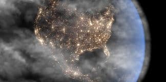 AFP Photo of planet earth covered by cloud or pollution
