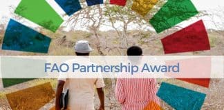 FAO Partnership Award banner