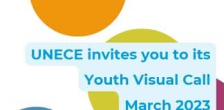 UNECE Youth Visual Call banner