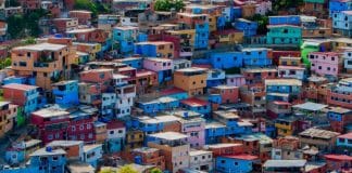 Slum Area in Latin America