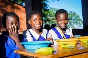 Smiling students