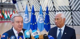Joint doorstep by President Costa and UN Secretary-General
