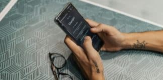 Person using Artificial intelligence tool ChatGPT on their phone