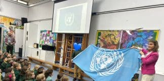 UNRIC at the Betty Layward primary school in London