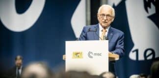 Welcome Remarks by Wolfgang Ischinger (Ambassador; Chairman, Munich Security Conference; President of the Foundation Council, Munich Security Conference Foundation) - Source © MSC/Kuhlmann