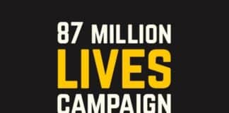 87 Million Lives Campaign logo