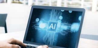 Artificial Intelligence on a laptop