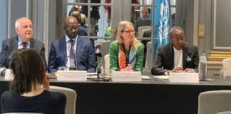 UN Palestinian Rights Committee members and UNRIC Moderator