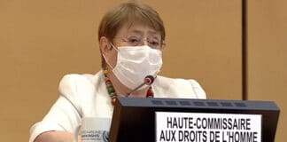 La Alta Comisionada de la ONU para los Derechos Humanos, Michelle Bachelet.