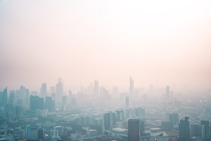Vista de Bangkok, Tailandia