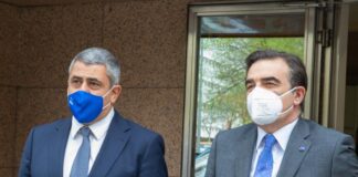 Margaritis Schinas, vicepresidente de la Comisión Europea, secretario general de la OMT, Zurab Pololikashvili
