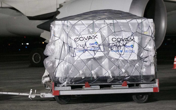 Envío de COVAX