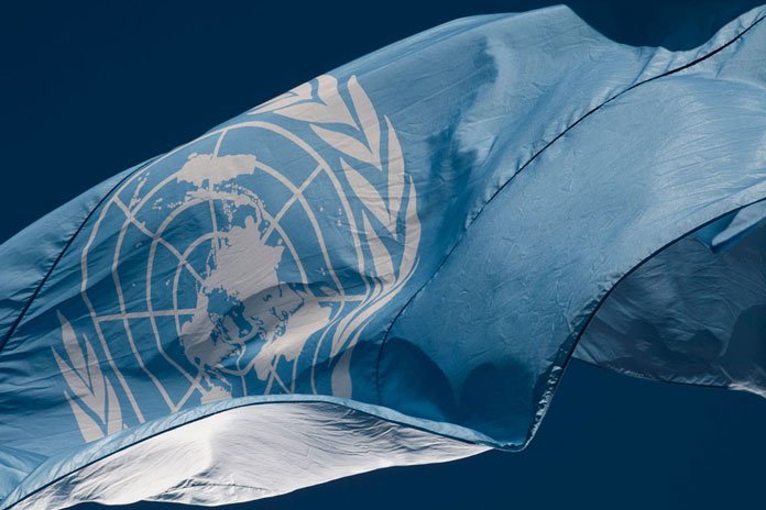 UN-flag-696 YK-lippu