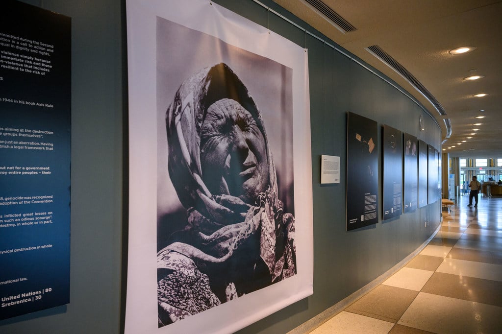 srebrenica-näyttely-YK-New Yorkissa