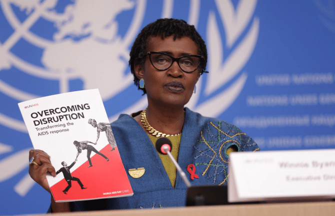 Winnie Byanyima, UNAIDSin johtaja. Kuva: UNAIDS