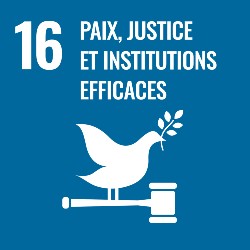objectifs developpement durable, objectif 16, icone