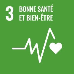objectifs developpement durable, objectif 3, icone