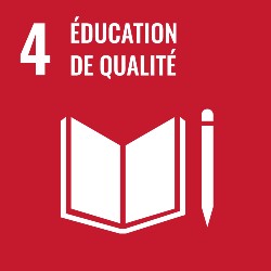 objectifs developpement durable, objectif 4, icone