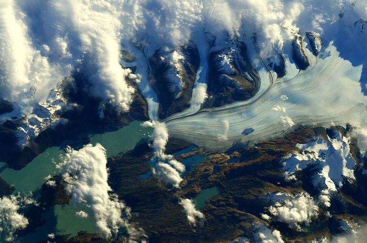 Glacier d’Upsala, Argentine. ̛©ESA/©️NASA/©️thom_astro