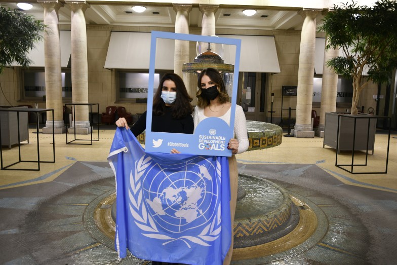 Photo des élèves de l'ULB- Groupe Recycle