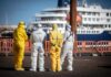 Navire de croisière à Tenerife avec des passagers infectés par l'hantavirus à bord