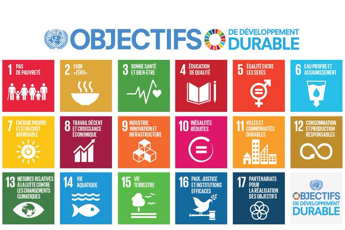 Objectifs de développement durable