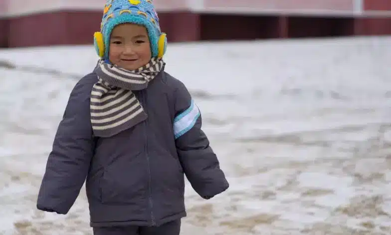 enfant en Corée du nord