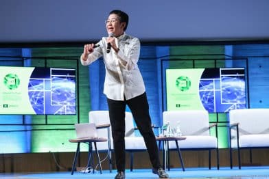Maria Ressa friðarverðlaunahafi Nóbels 2021.