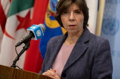 Skýrslan er kennd við formanninn Catherine Colonna.