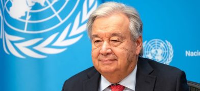 Guterres sagði að "gegnumbrot" væri mögulegt í viðræðum um yfirlýsingu leiðtogafundarins. Mynd: Mark Garten.