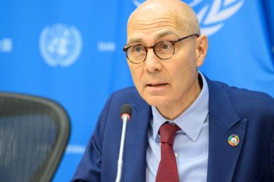 Austurríski lögfræðingurinn Volker Türk hefur verið mannréttindastjóri Sameinuðu þjóðanna frá haustinu 2022.
