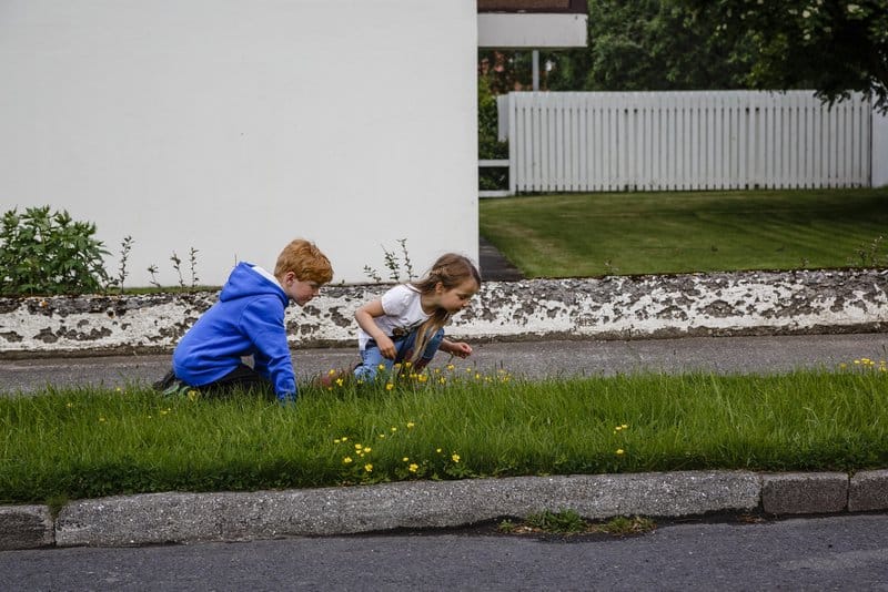 Börn í Reykjavik 2019.